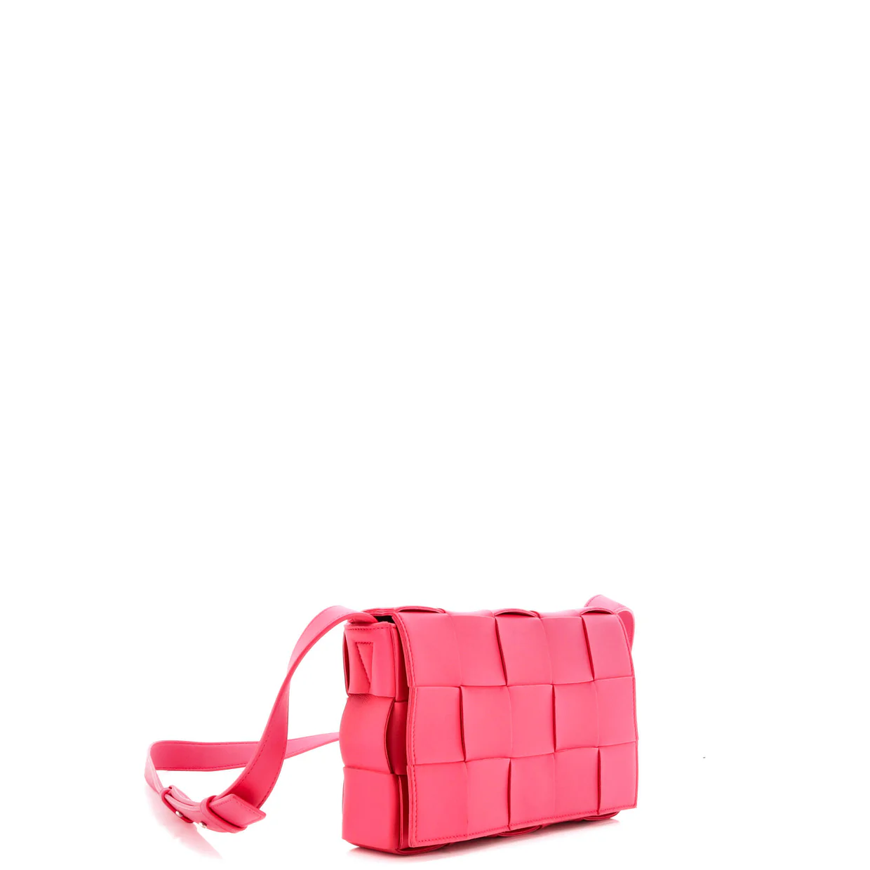 Cassette Crossbody Bag Maxi Intrecciato Leather - Deep Luxury