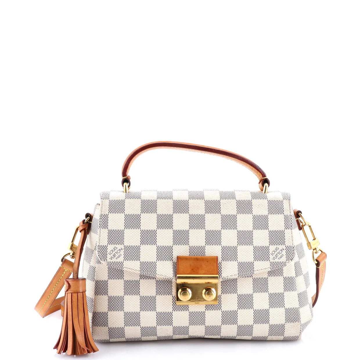 Croisette Handbag Damier - Deep Luxury