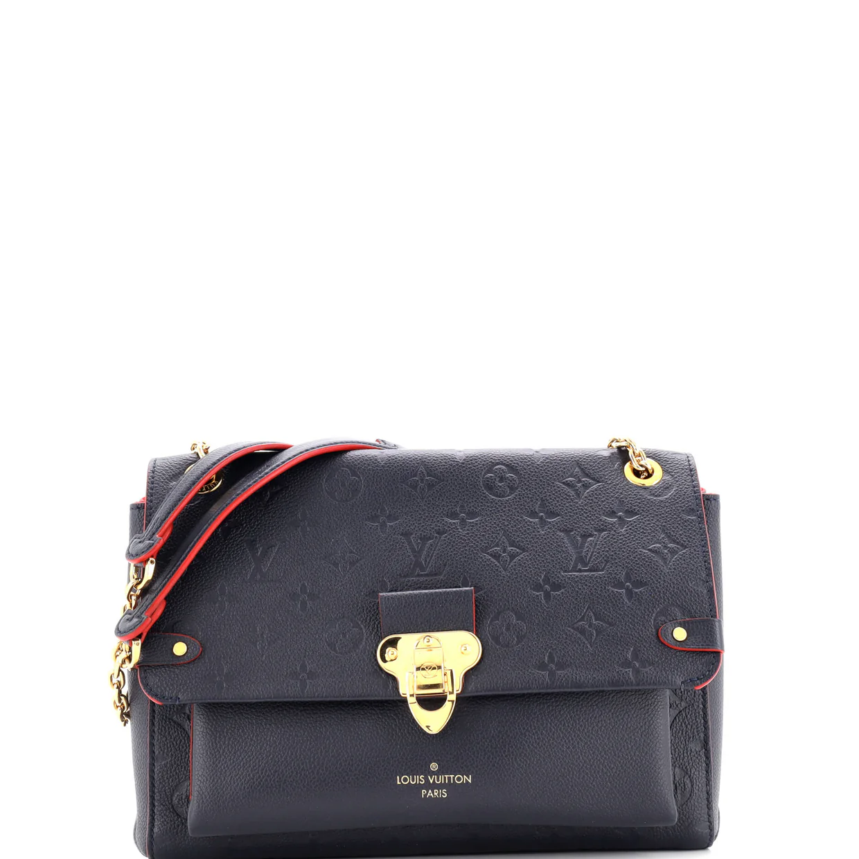 Vavin Handbag Monogram Empreinte Leather MM - Deep Luxury