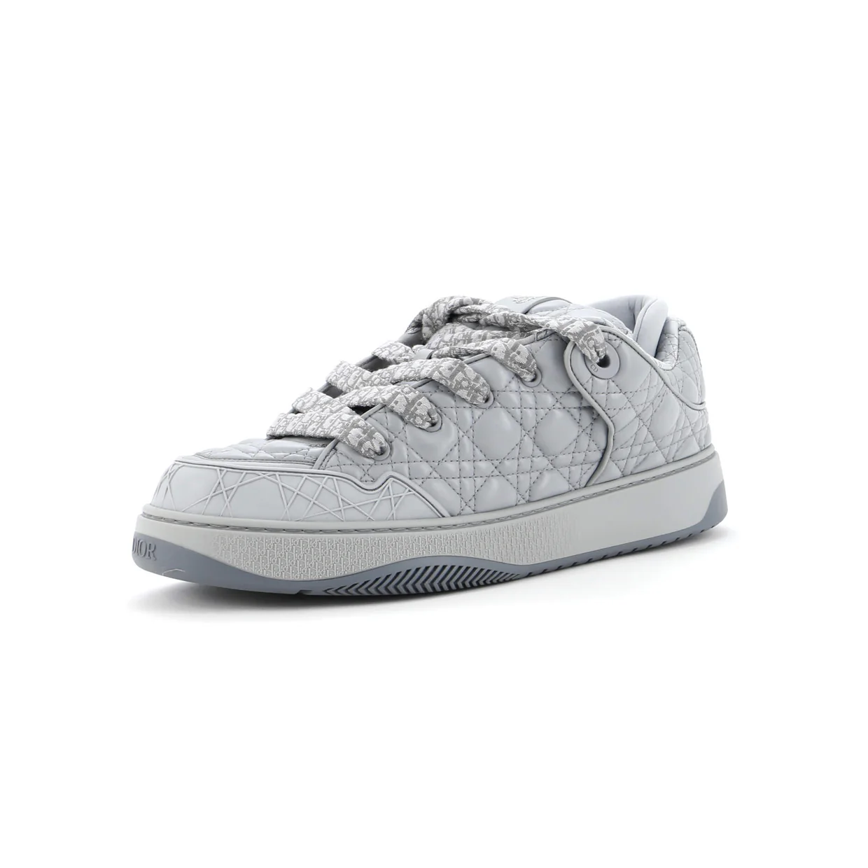 Men's B9S Skater Sneakers Cannage Quilt Leather - Deep Luxury