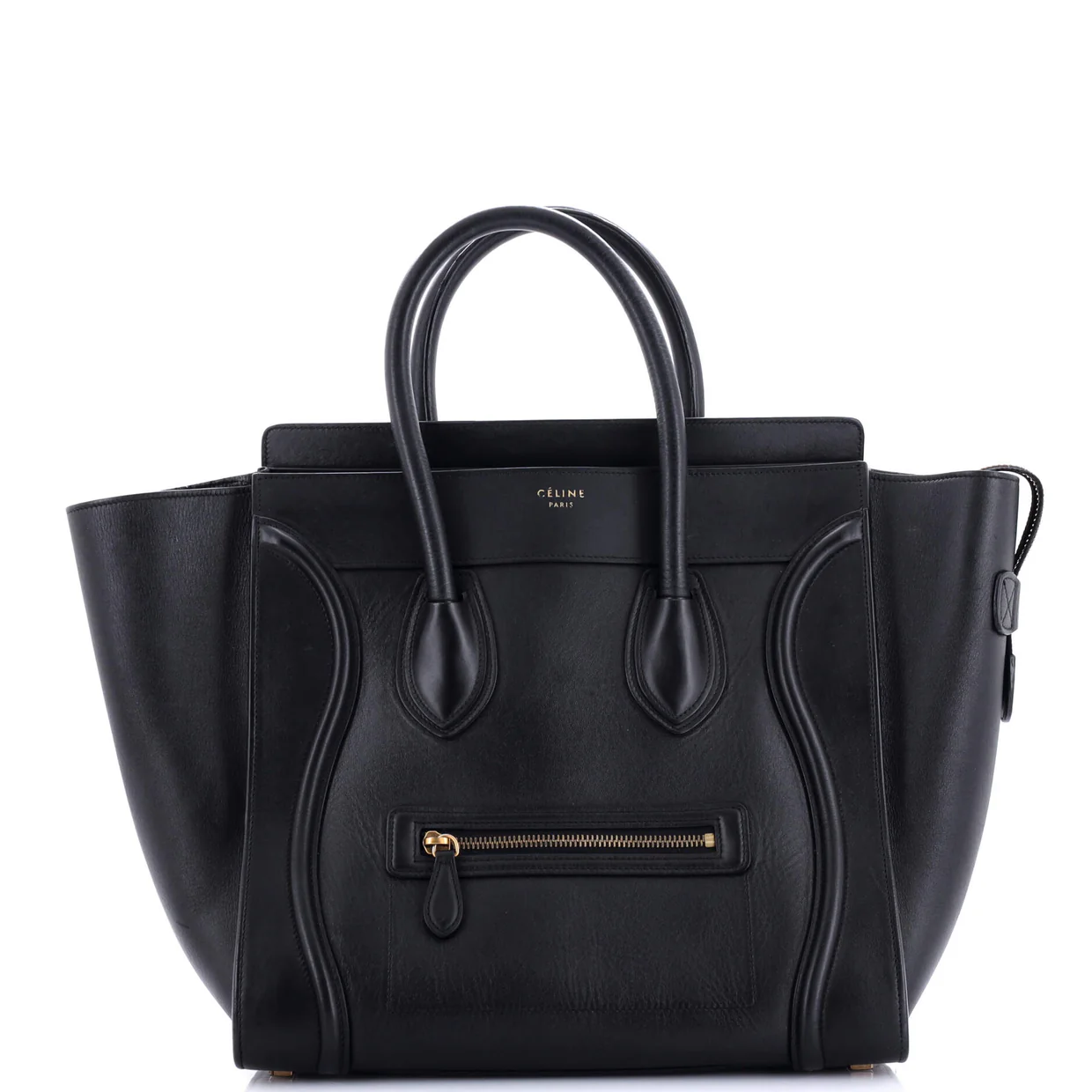 Luggage Bag Smooth Leather Mini - Deep Luxury