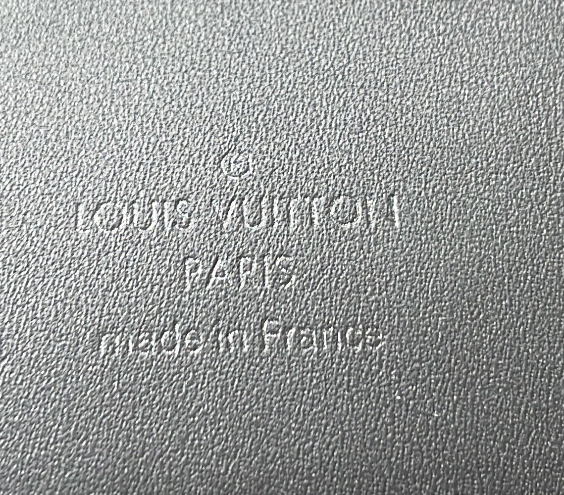 Double Phone Pouch Reverse Monogram Eclipse Canvas - Deep Luxury