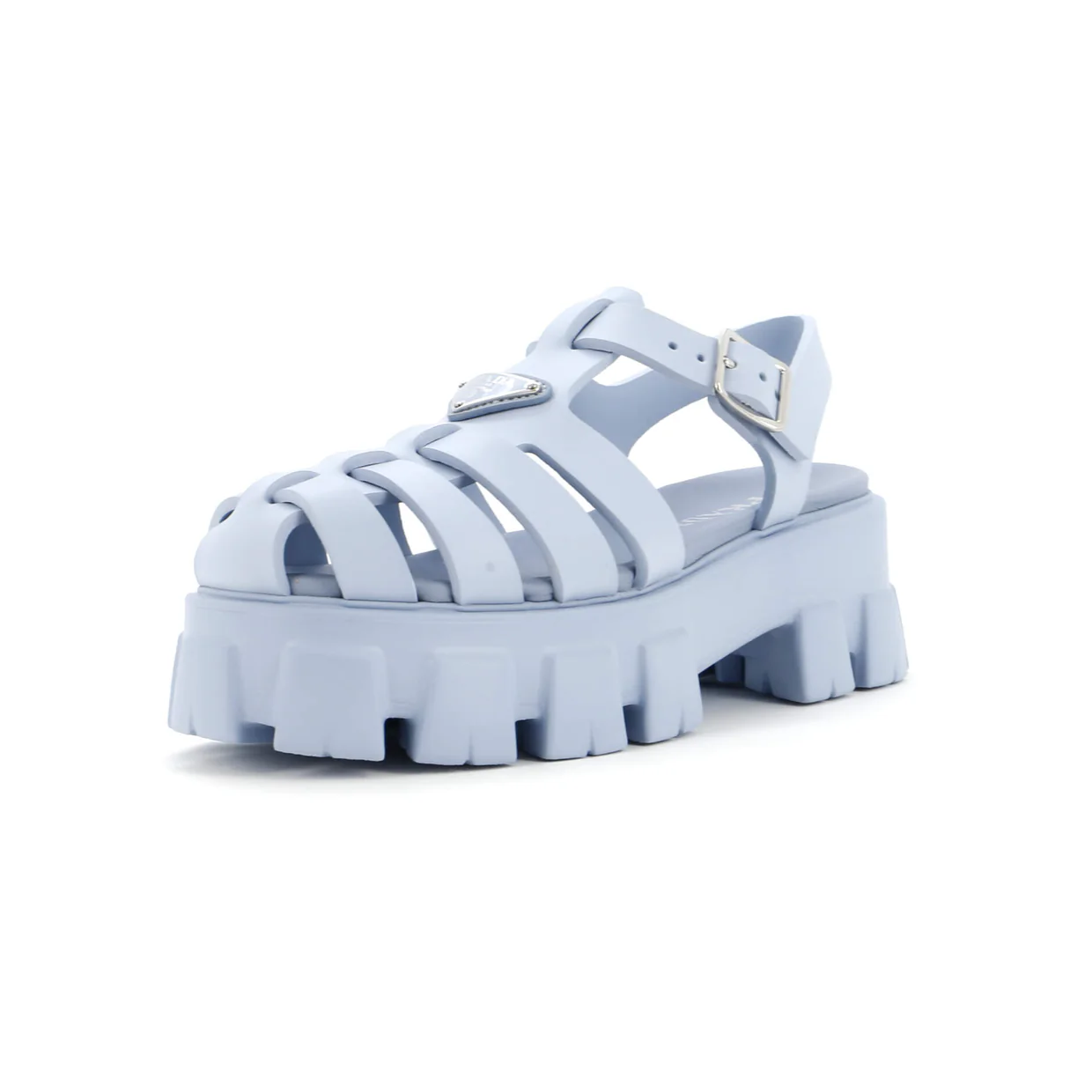 Women's Monolith Cage Platform Sandals Rubber - Deep Luxury