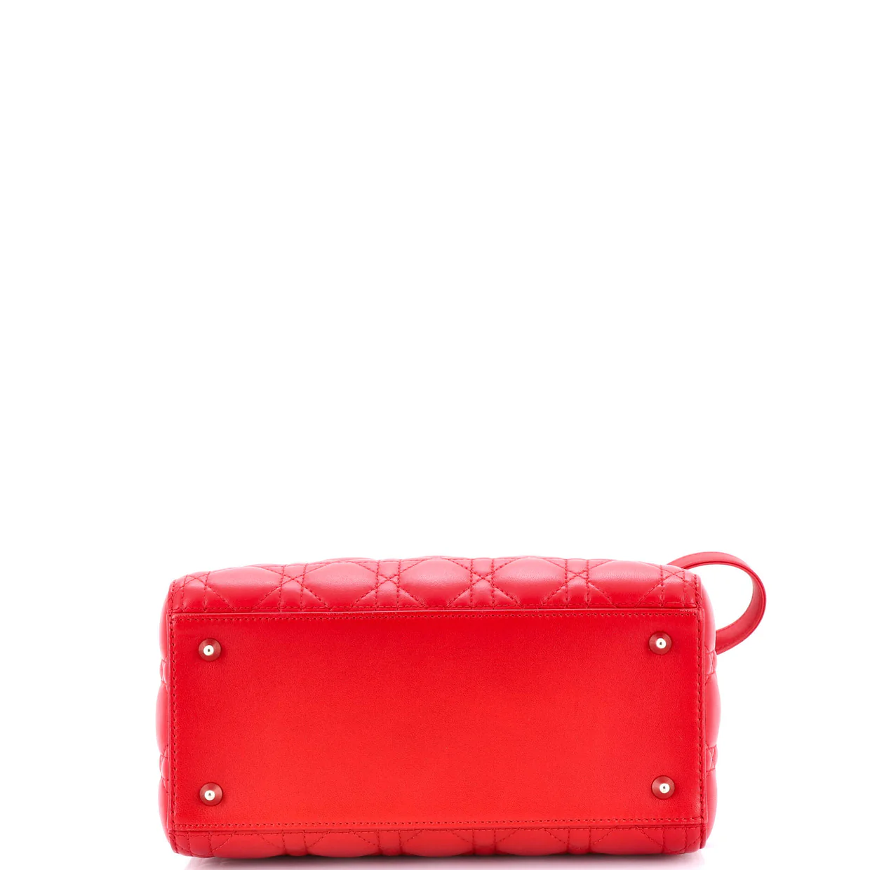 Lady Dior Bag Cannage Quilt Lambskin Medium - Deep Luxury