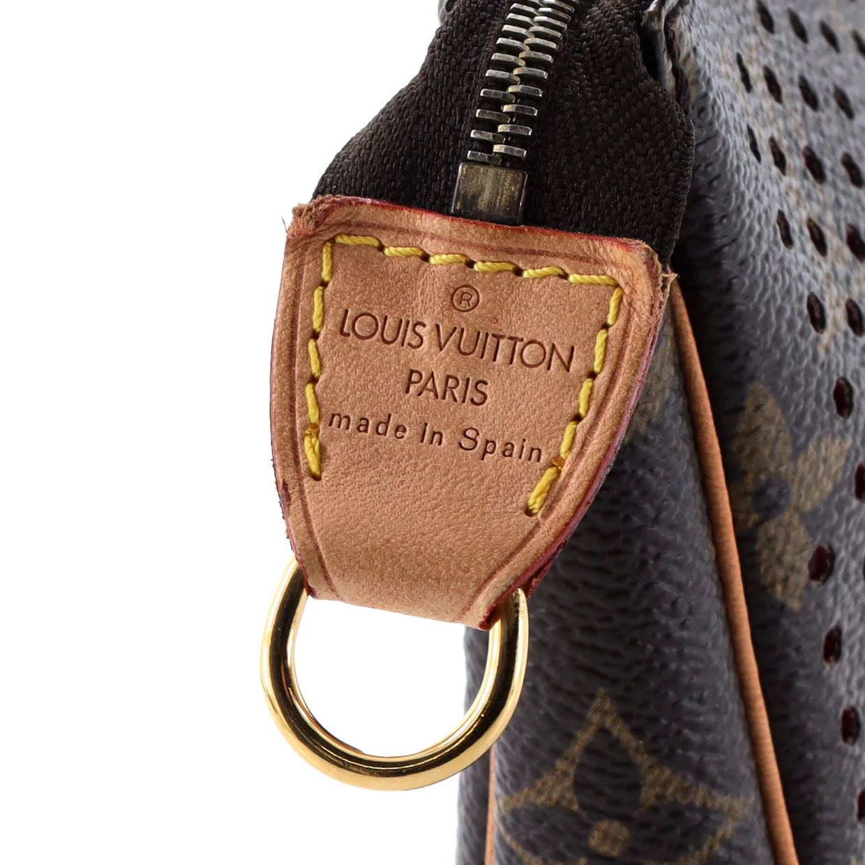 Pochette Accessoires Perforated Monogram Canvas - Deep Luxury