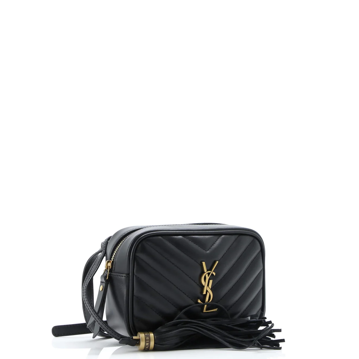 Lou Belt Bag Matelasse Chevron Leather - Deep Luxury