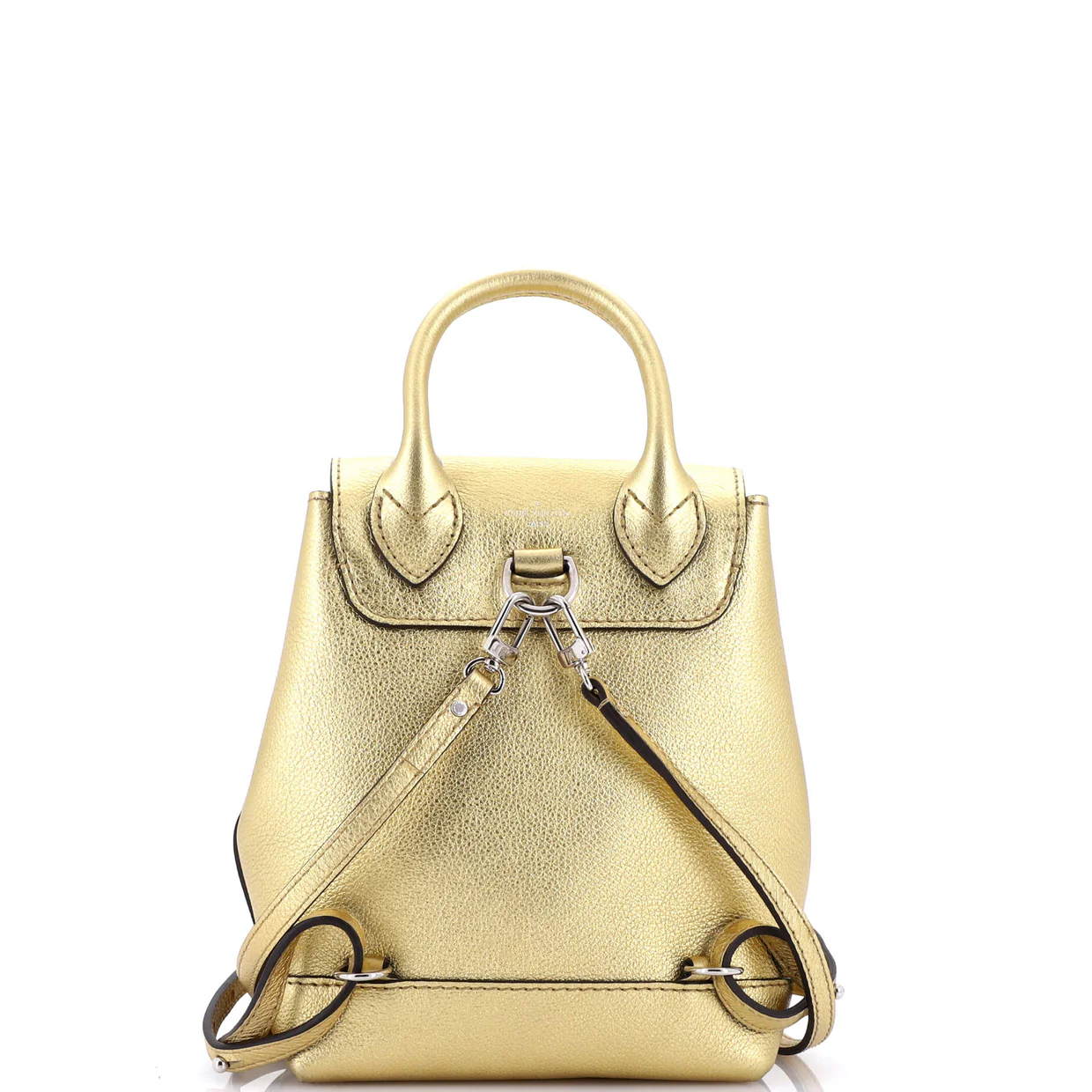 Lockme Backpack Leather Mini - Deep Luxury