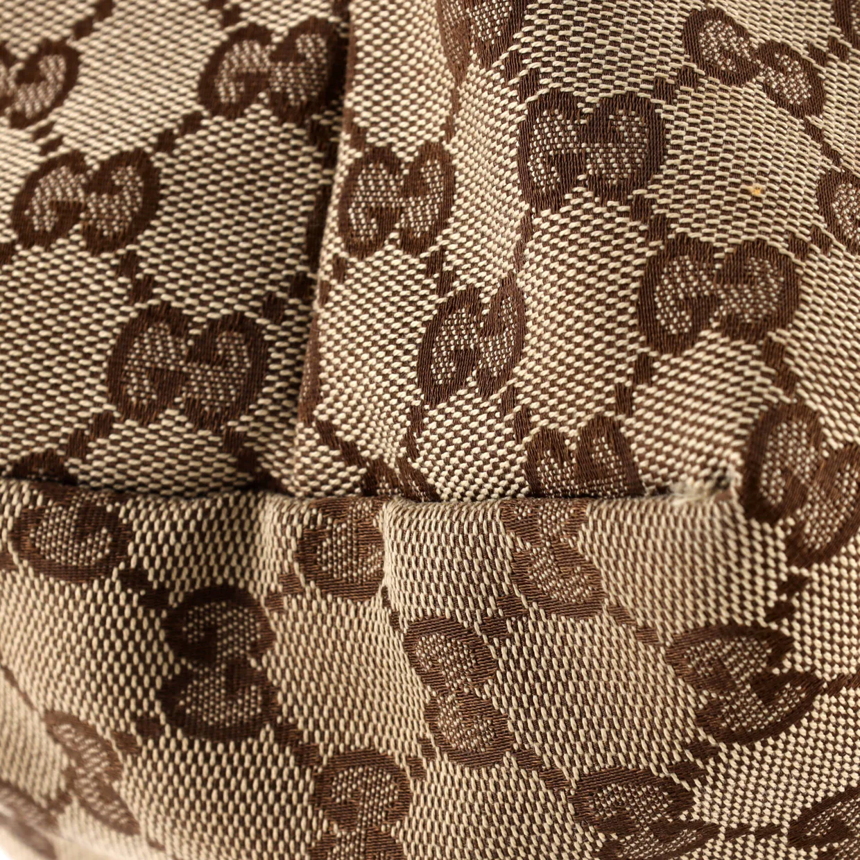 Front Pocket Web Messenger GG Canvas Medium - Deep Luxury