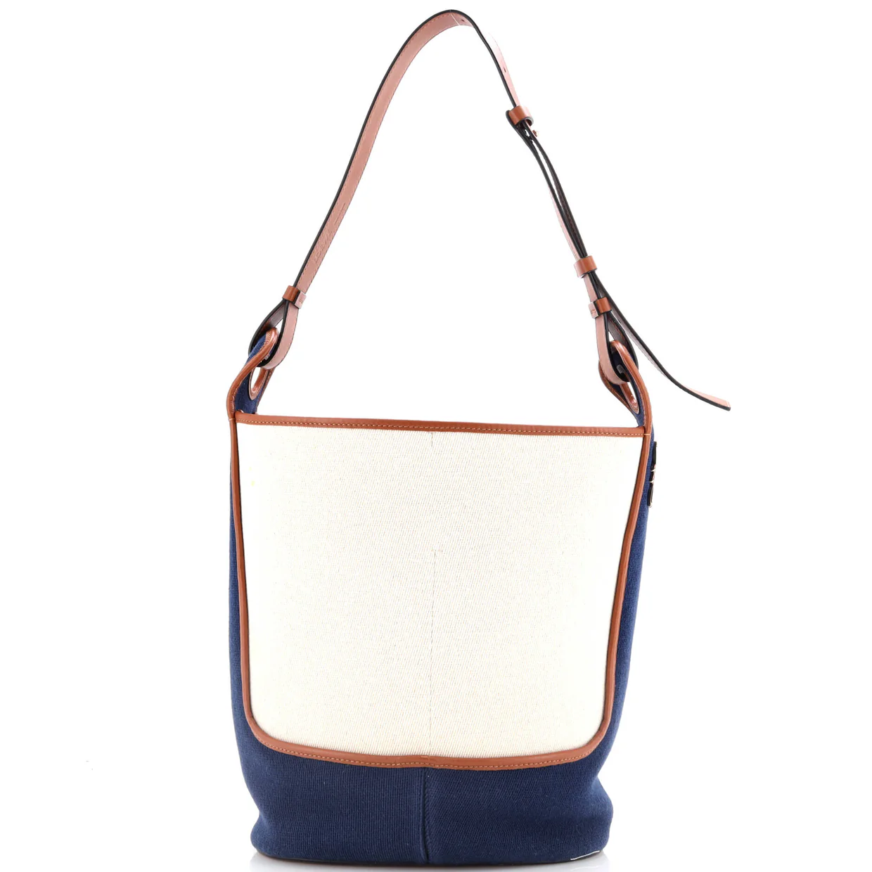 Paula's Ibiza Balloon Hobo Canvas with Leather Medium - Deep Luxury