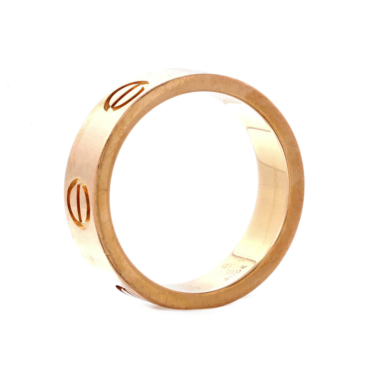 Love Band Ring 18K Rose Gold - Deep Luxury