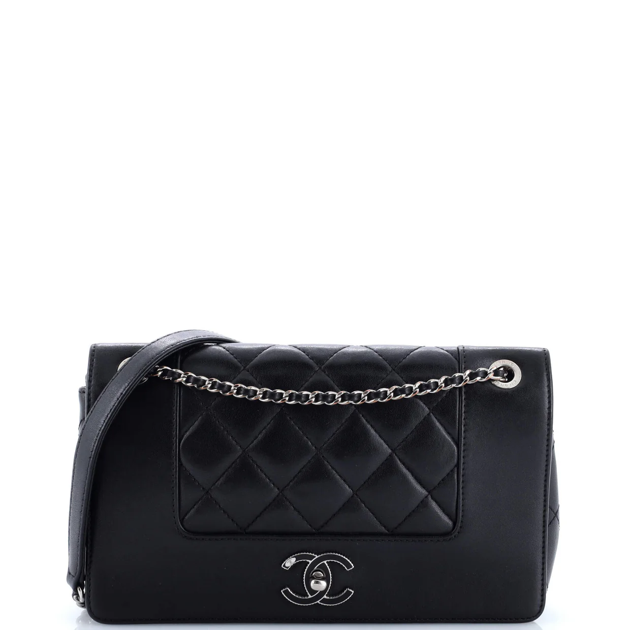 Mademoiselle Vintage Flap Bag Quilted Sheepskin Medium - Deep Luxury