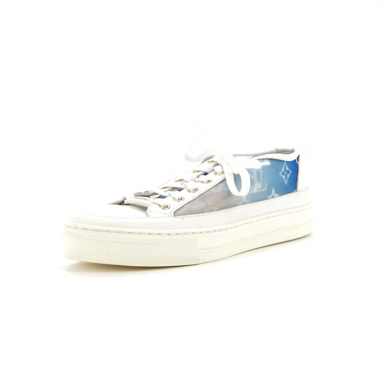 Women's Stellar Sneakers Monogram Technical Fabric - Deep Luxury
