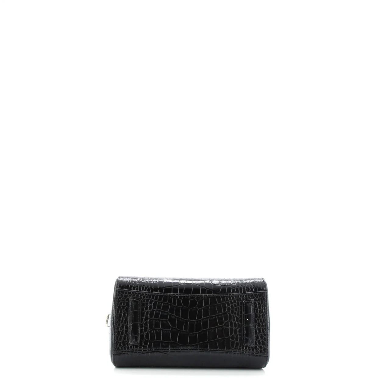 Antigona Bag Crocodile Embossed Leather Mini - Deep Luxury
