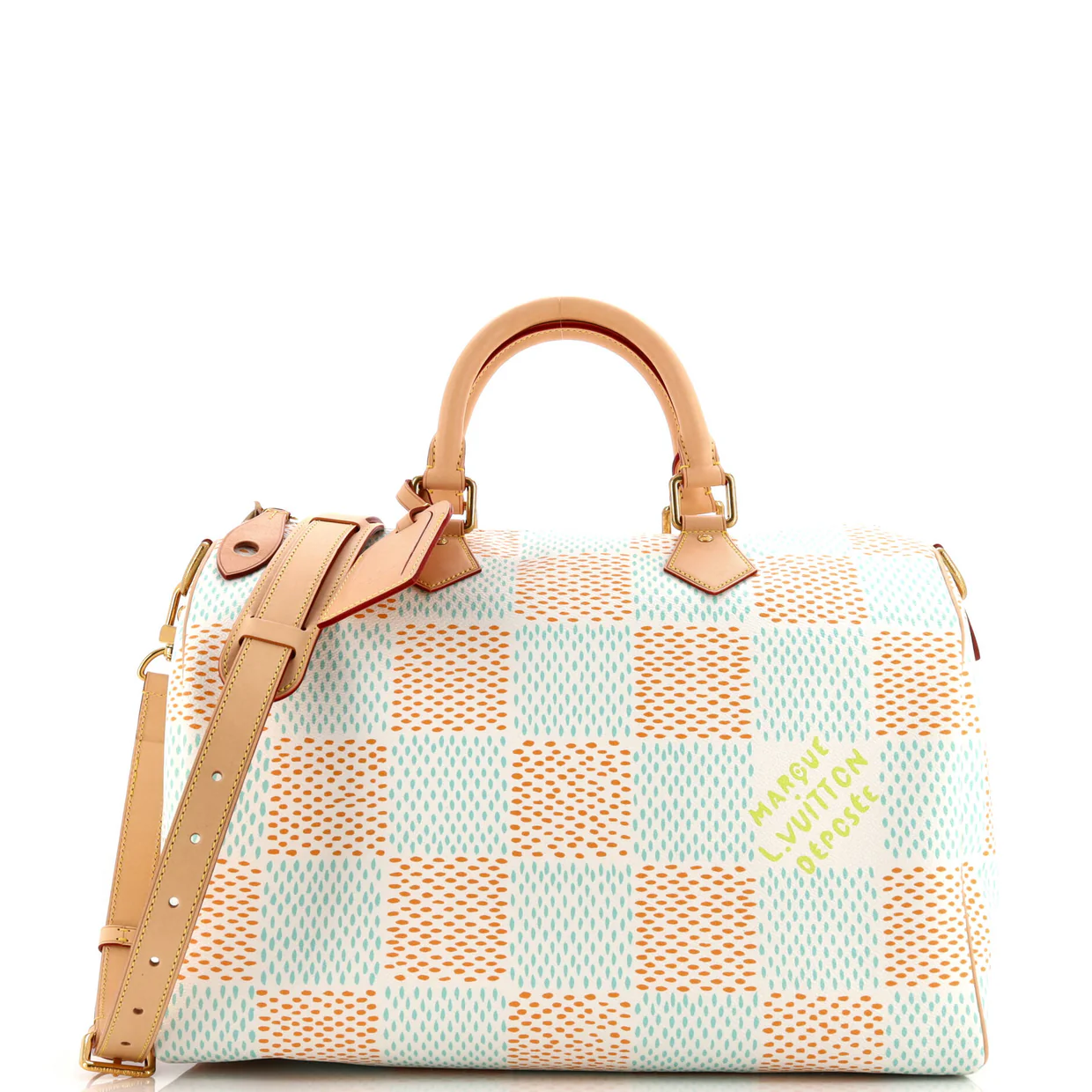 Speedy Bandouliere Bag Limited Edition Damier Heritage Canvas 40 - Deep Luxury