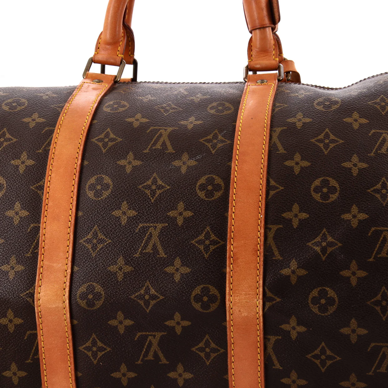 Keepall Bandouliere Bag Monogram Canvas 55 - Deep Luxury