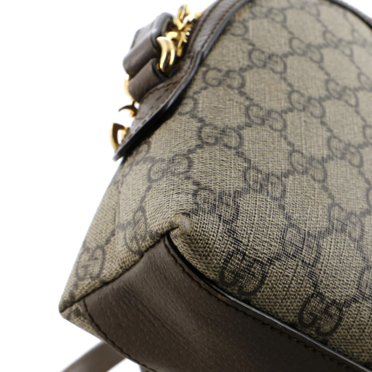 Ophidia Dome Shoulder Bag GG Coated Canvas Small - Deep Luxury