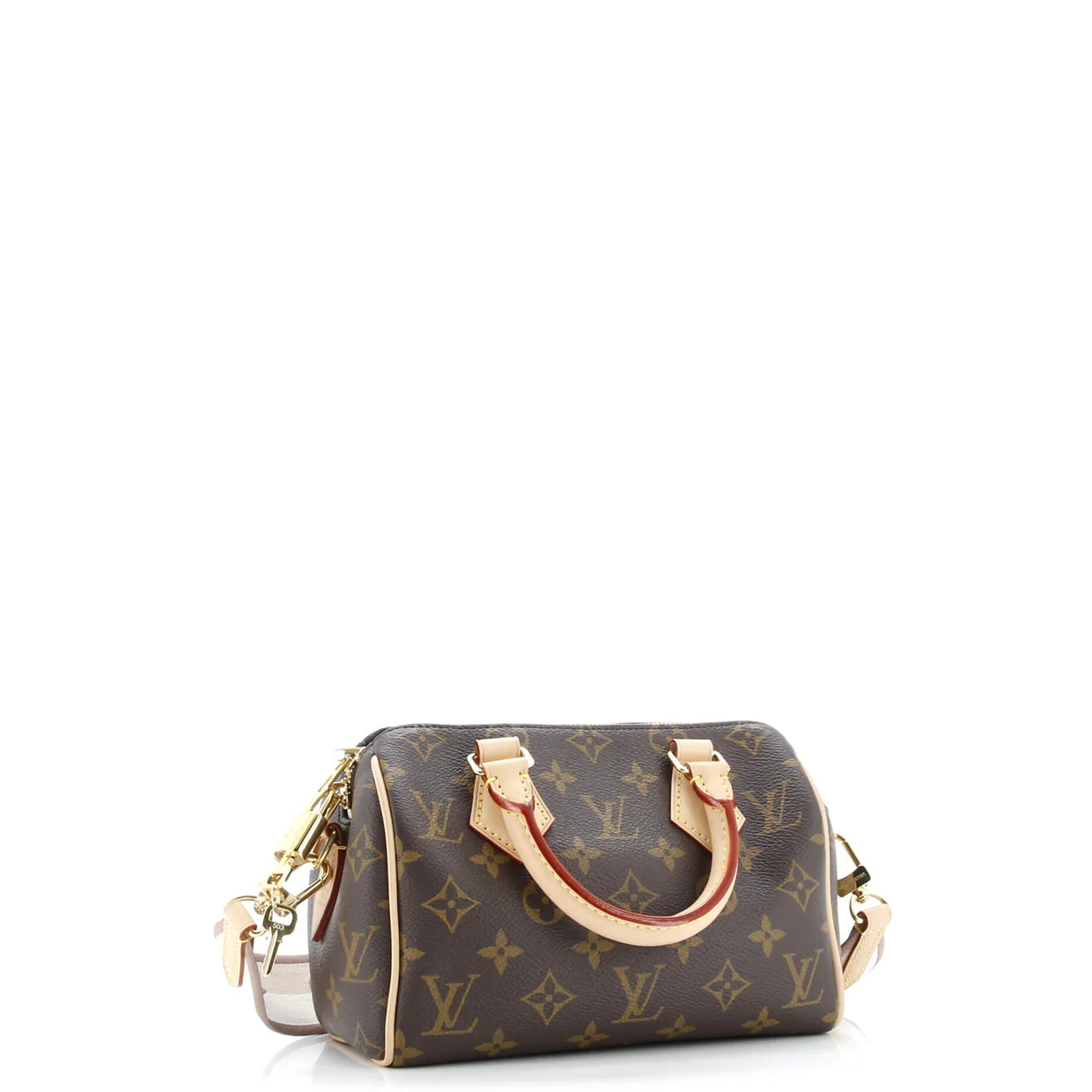 Speedy Bandouliere Bag Monogram Canvas 20 - Deep Luxury