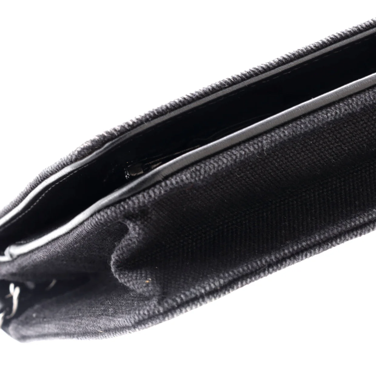 Paris-Shanghai Wallet on Chain Studded Canvas - Deep Luxury