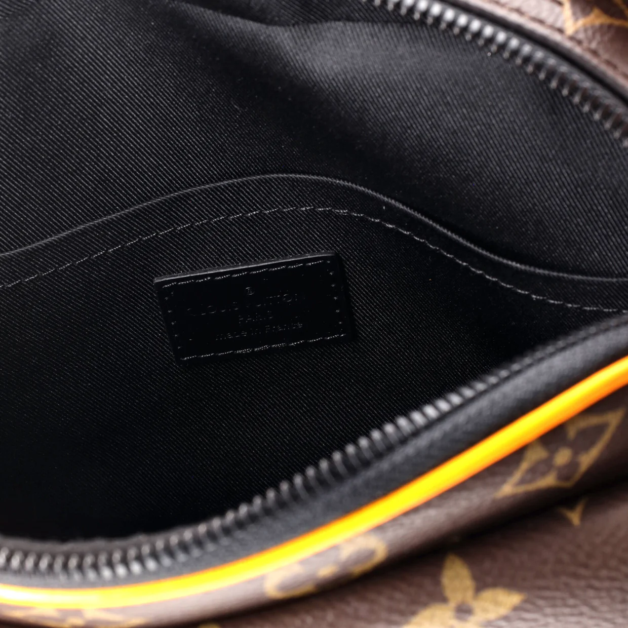 S Lock Messenger Bag Macassar Monogram Canvas - Deep Luxury