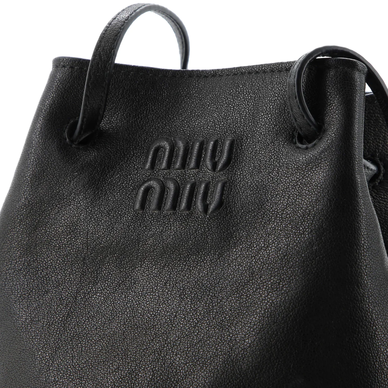 Aviator Bucket Bag Leather Mini - Deep Luxury