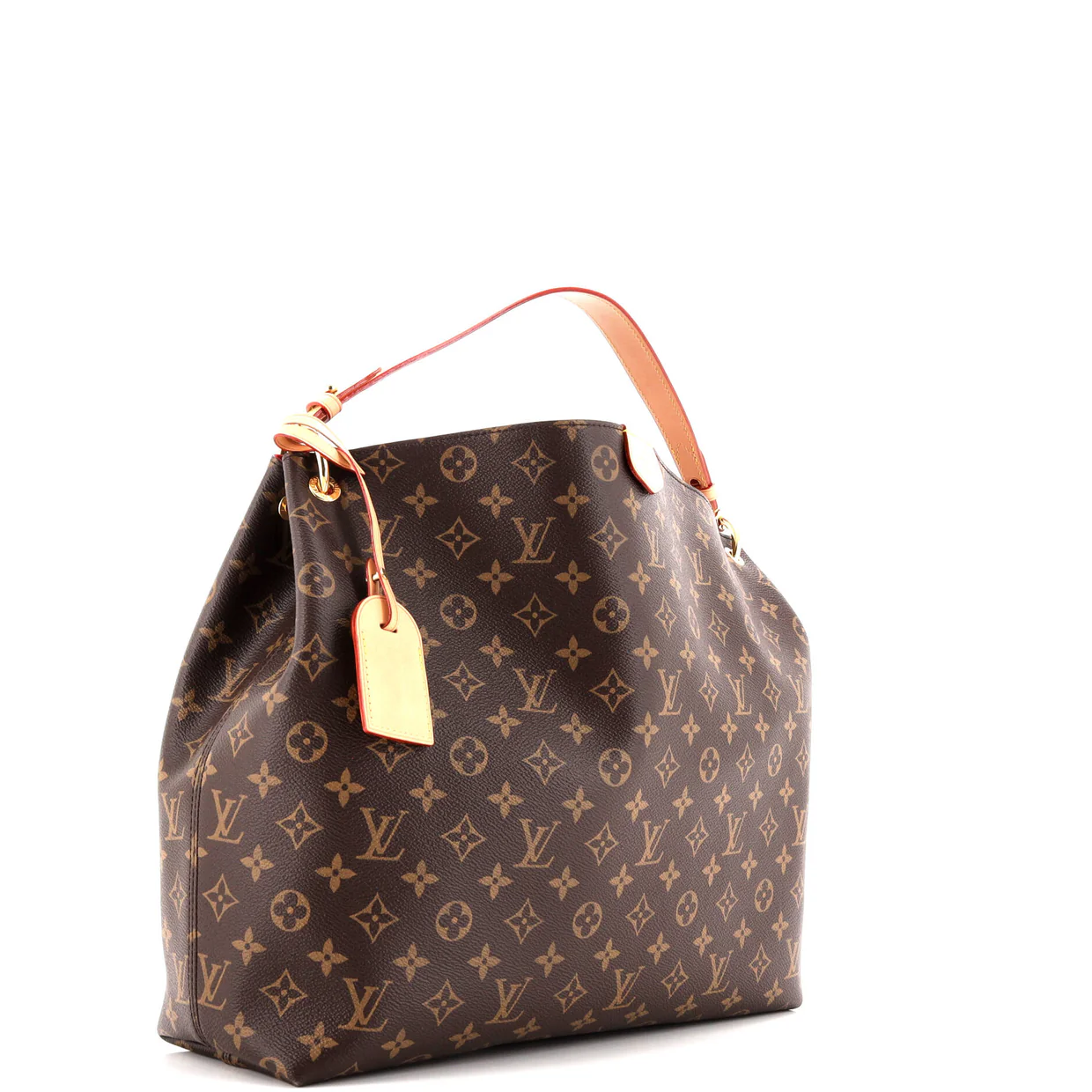 Graceful Handbag Monogram Canvas MM - Deep Luxury