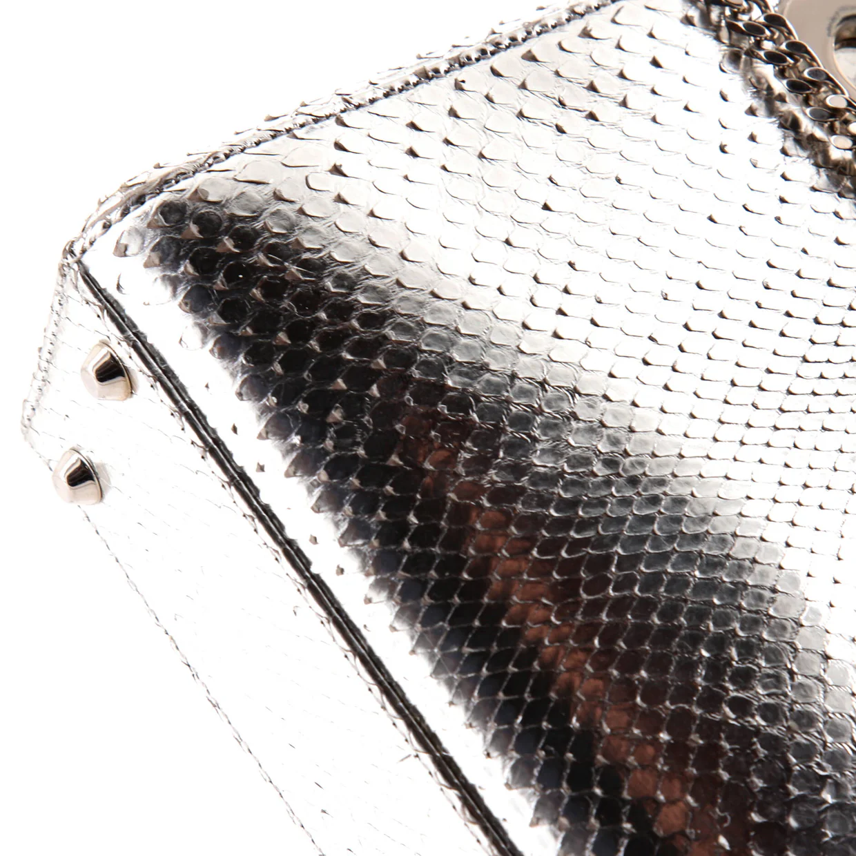 Lady Dior Chain Bag Python Mini - Deep Luxury