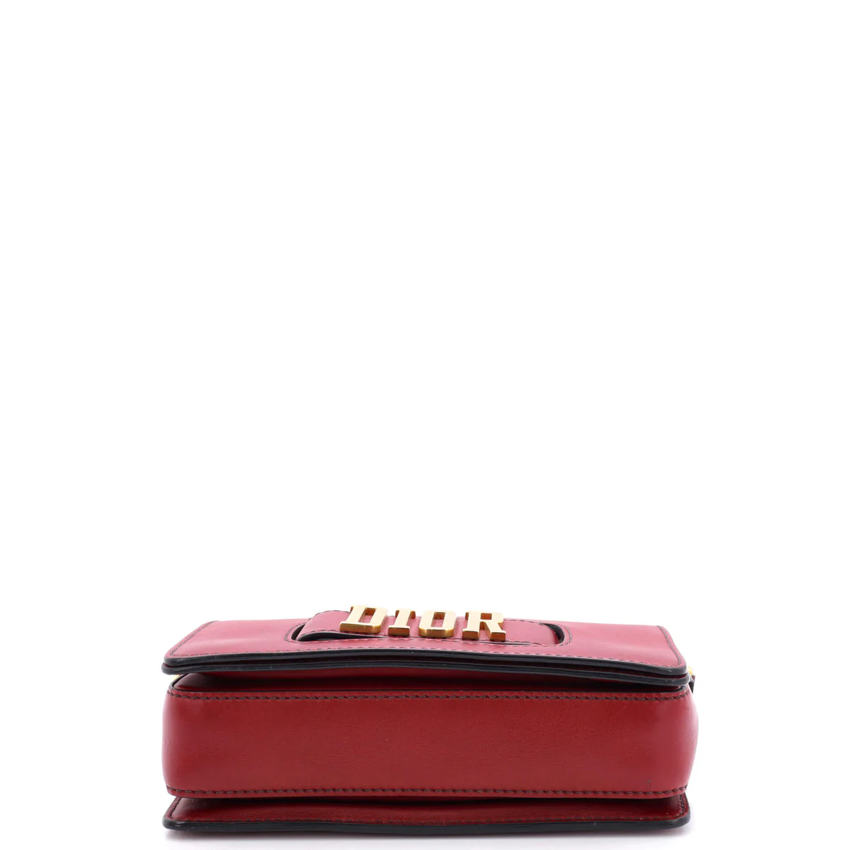 Dio(r)evolution Flap Bag Leather Medium - Deep Luxury