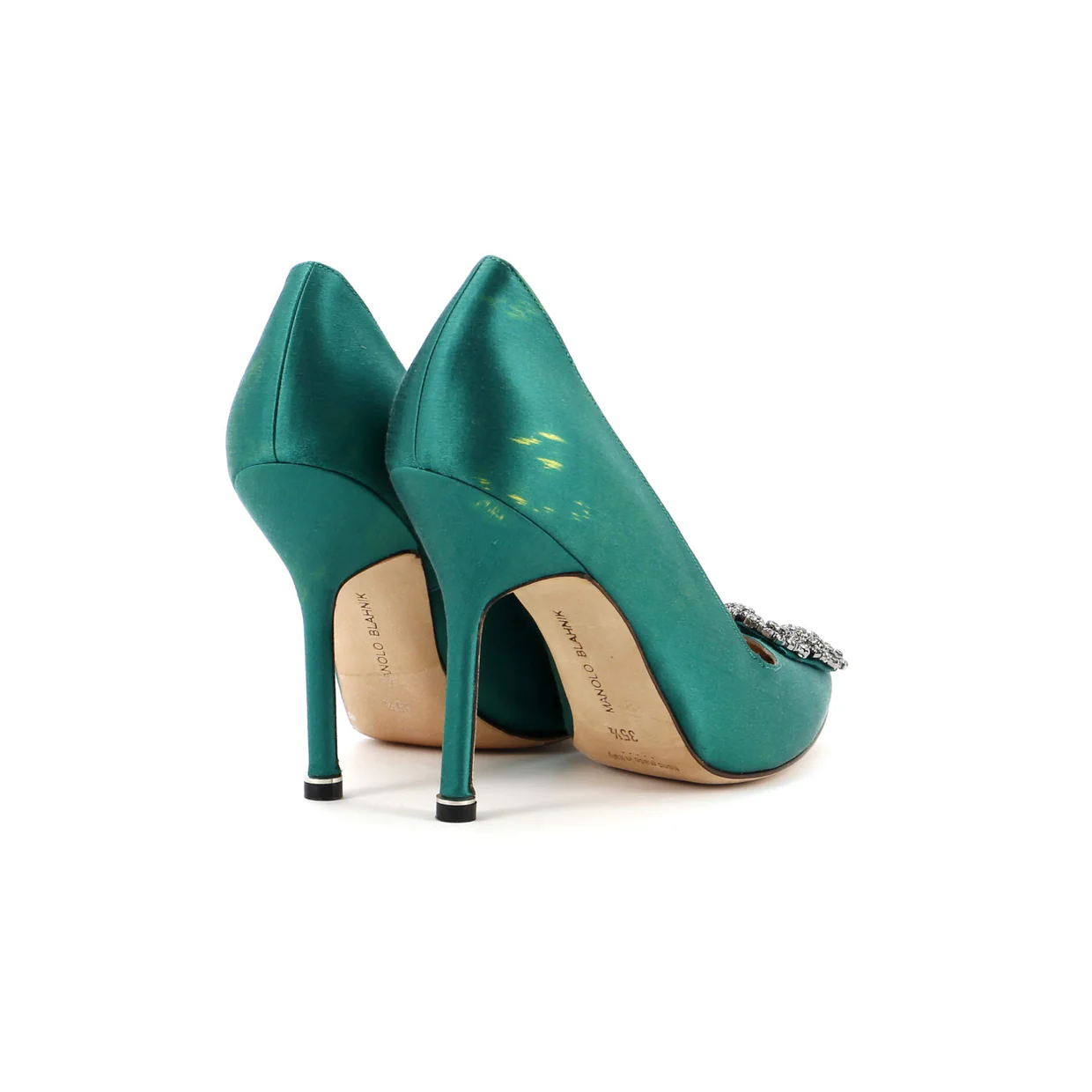 Women's Hangisi Pumps Satin 105 - Deep Luxury