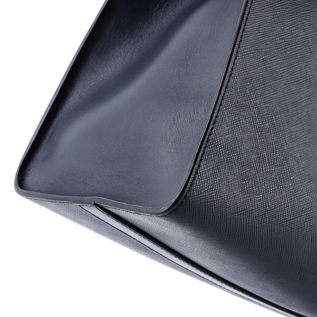Convertible Open Tote Saffiano Leather Medium - Deep Luxury