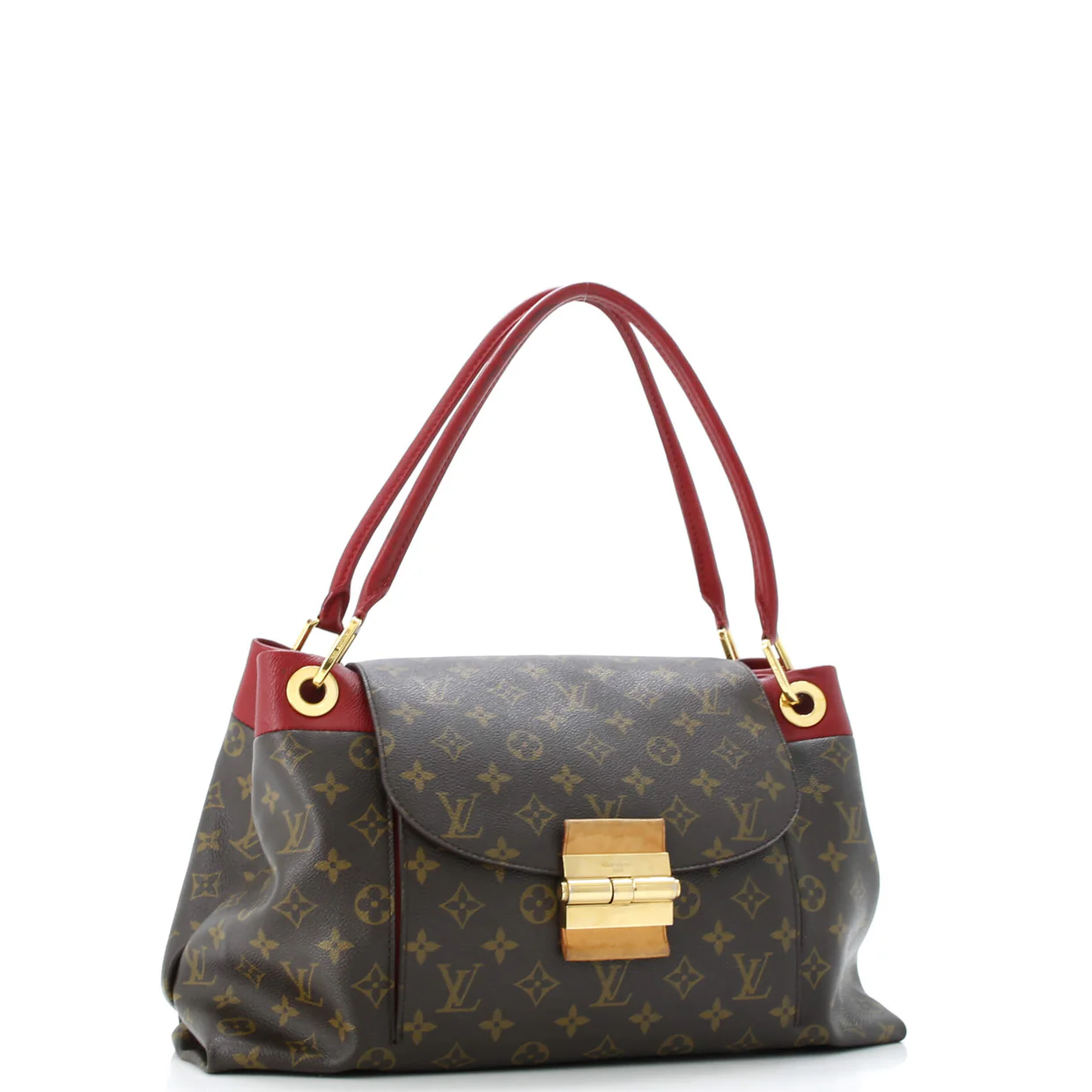 Olympe Handbag Monogram Canvas - Deep Luxury