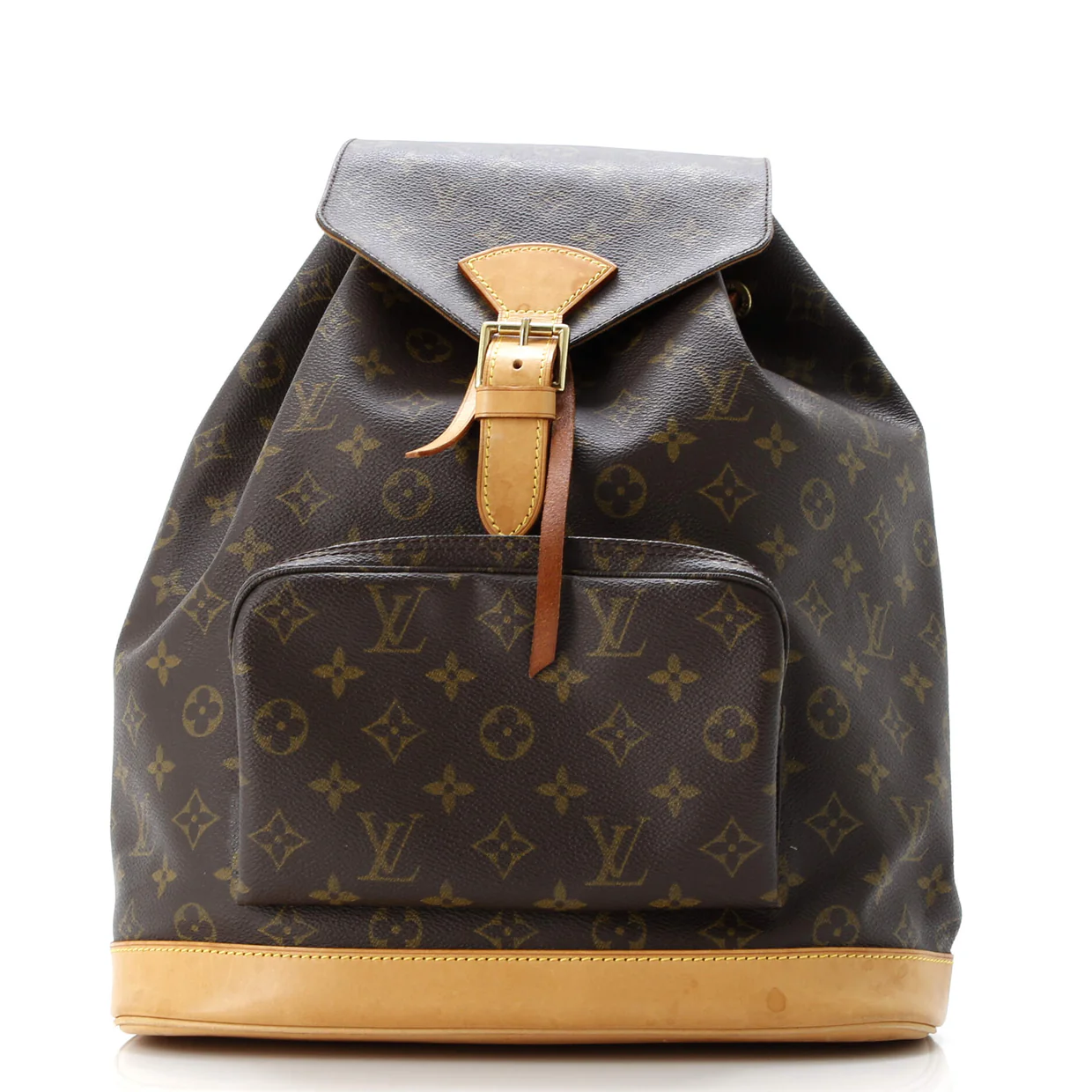 Vintage Montsouris Backpack Monogram Canvas GM - Deep Luxury