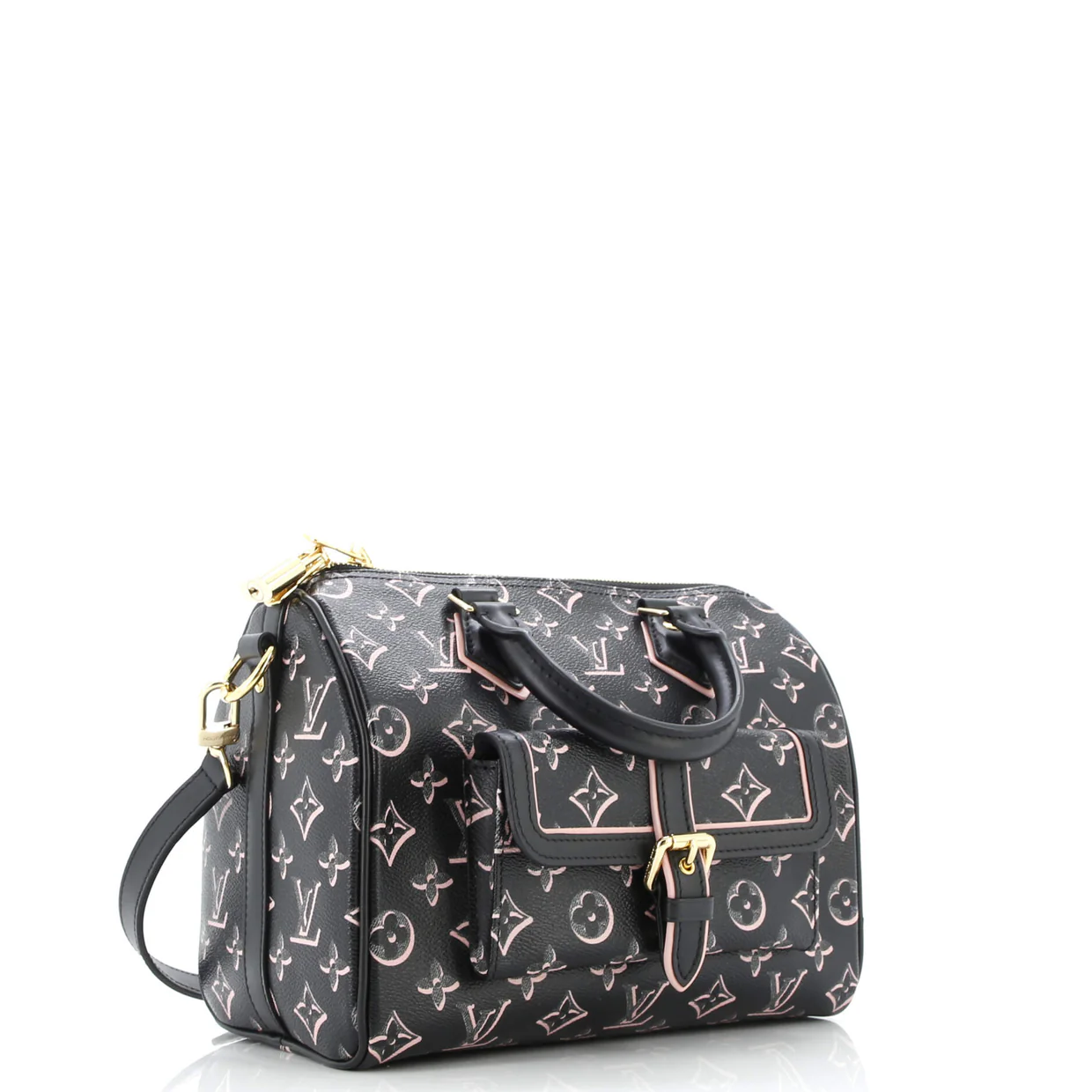Speedy Bandouliere Bag Fall for You Monogram Canvas 25 - Deep Luxury