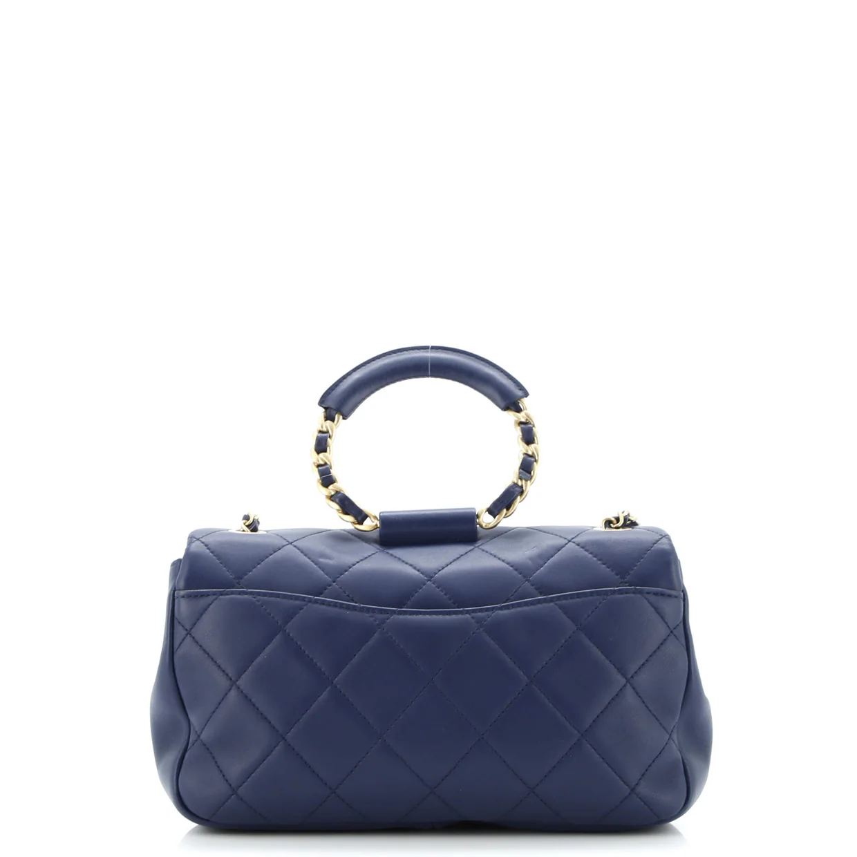 In The Loop Flap Bag Quilted Lambskin Medium - Deep Luxury