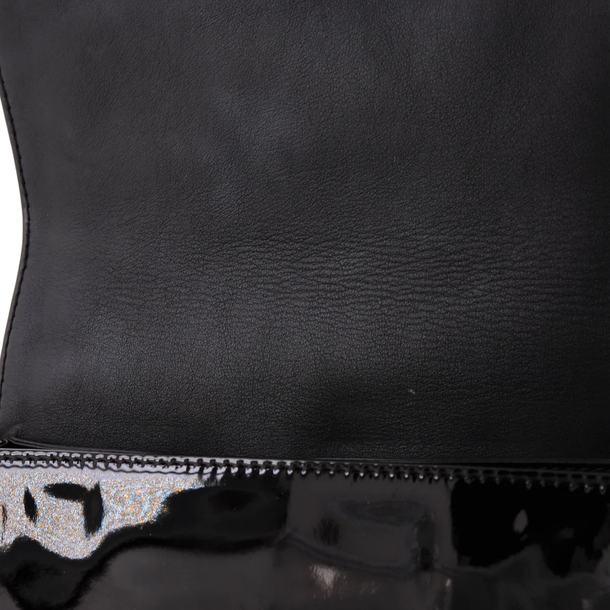 Reverso Boy Flap Bag Patent New Medium - Deep Luxury