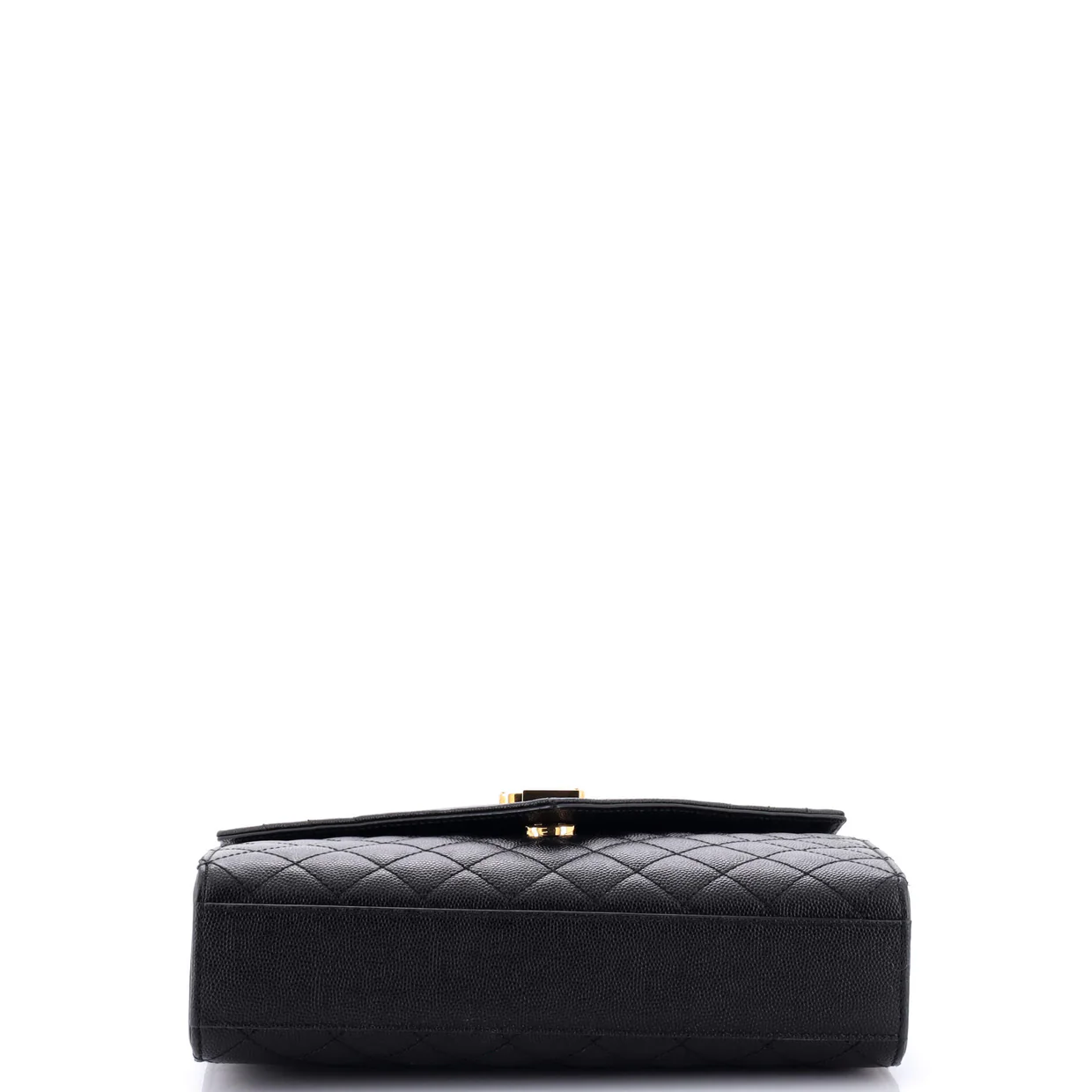 Classic Monogram Envelope Satchel Mixed Matelasse Leather Medium - Deep Luxury