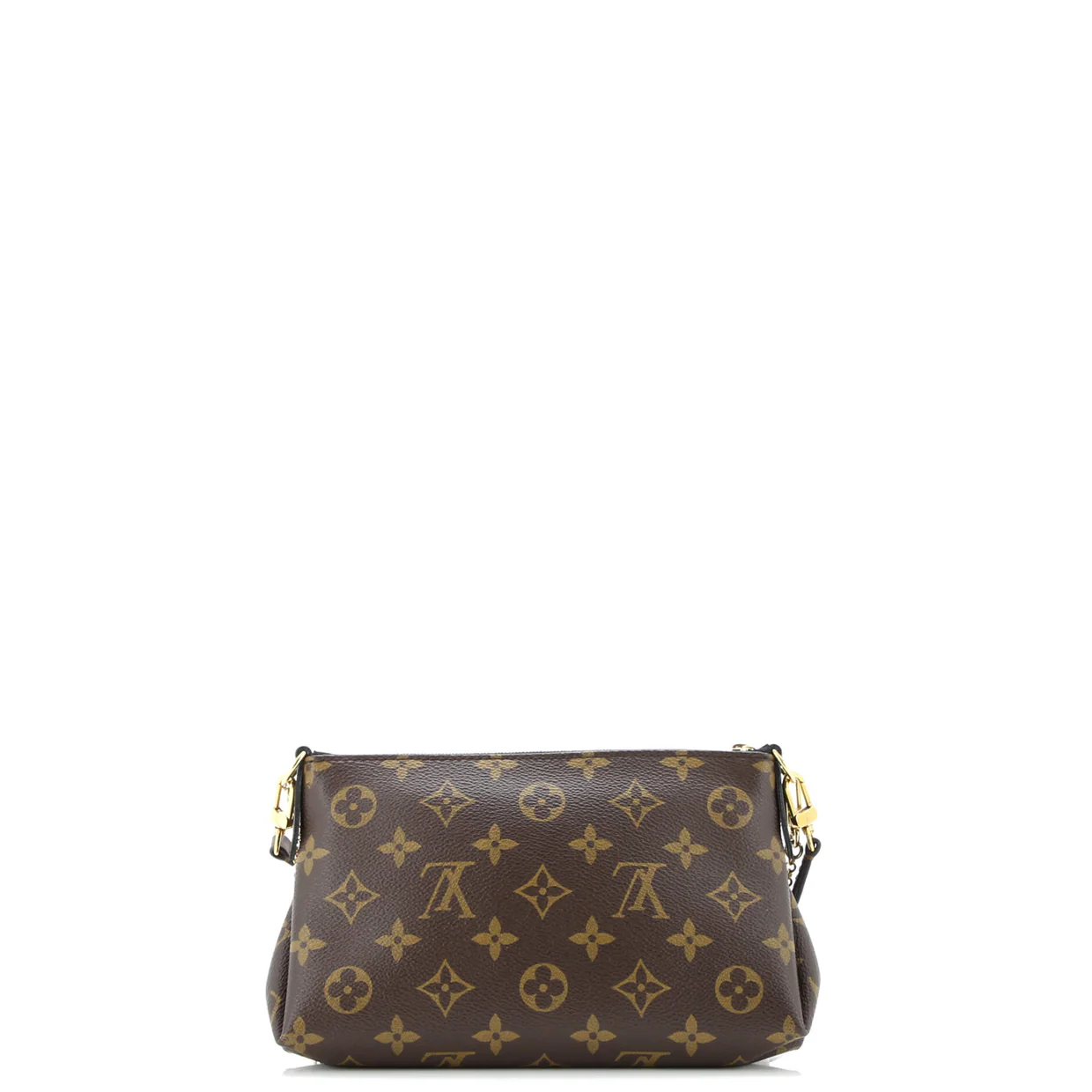 Pallas Clutch Monogram Canvas with Leather - Deep Luxury