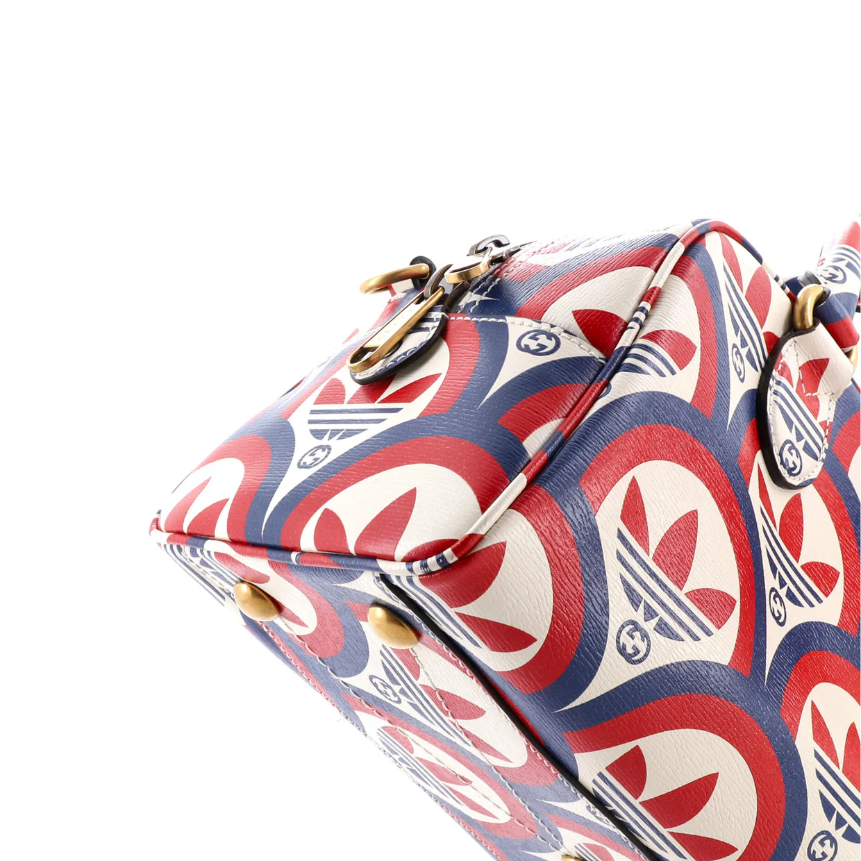 x adidas Duffle Bag Printed Leather Mini - Deep Luxury