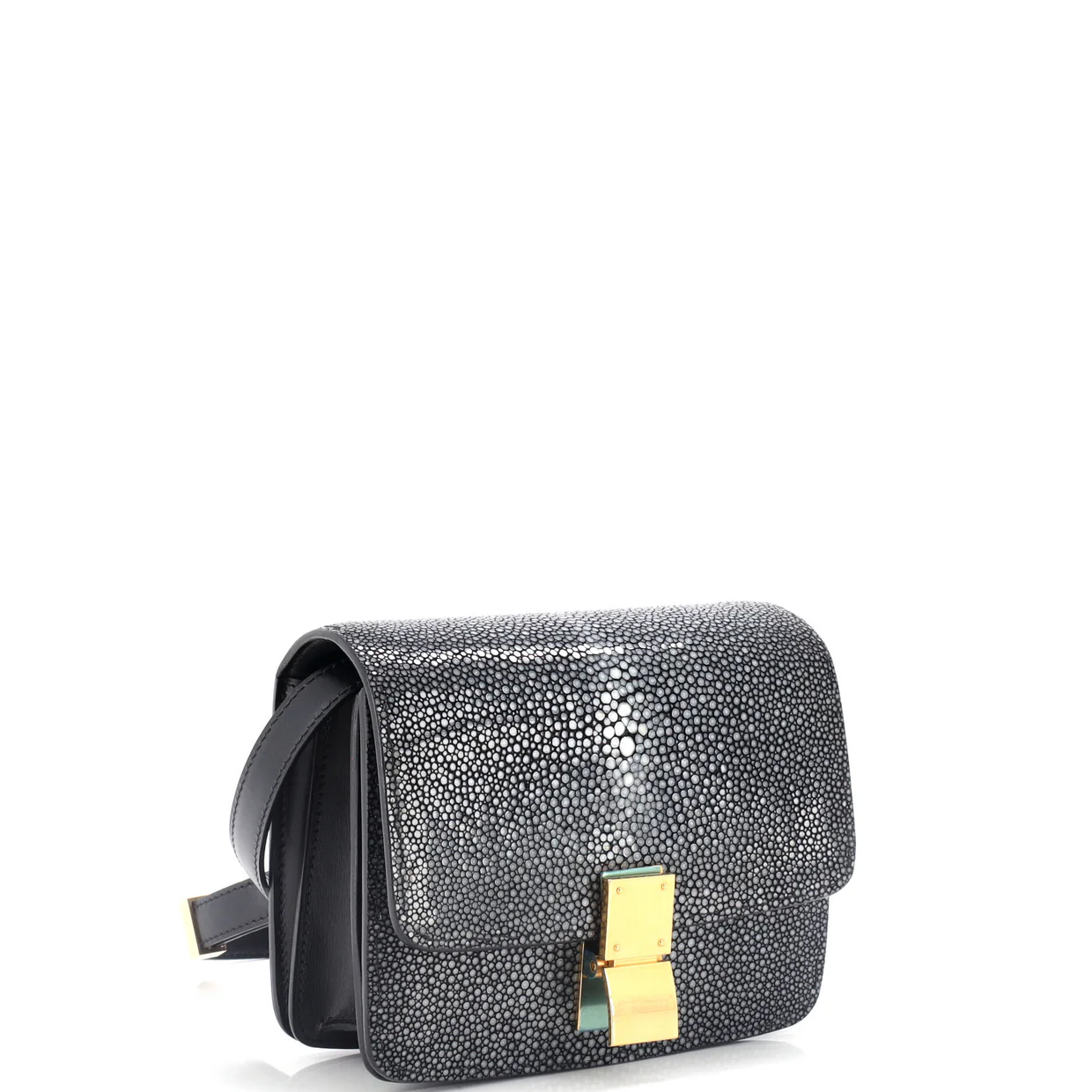 Classic Box Bag Stingray Small - Deep Luxury