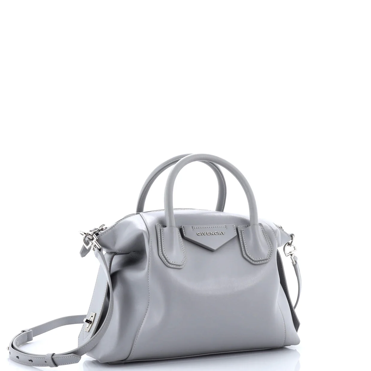 Antigona Soft Bag Leather Small - Deep Luxury