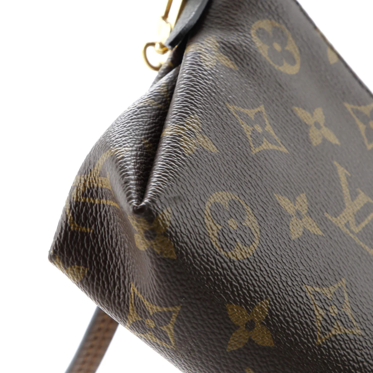 Pallas Clutch Monogram Canvas with Leather - Deep Luxury