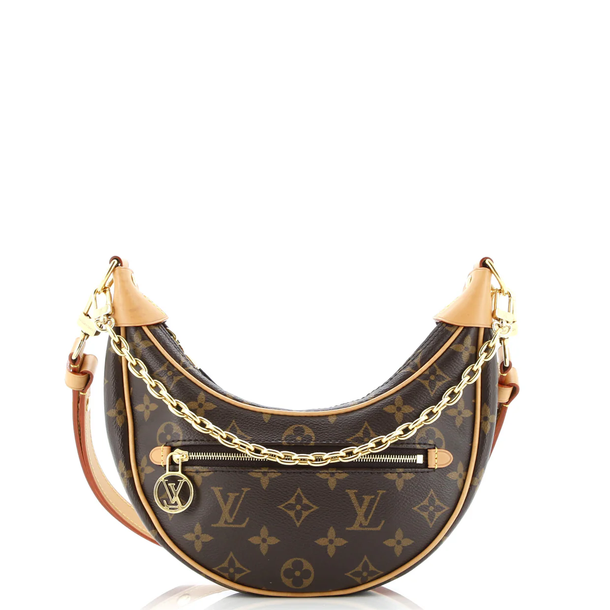 Loop Handbag Monogram Canvas - Deep Luxury