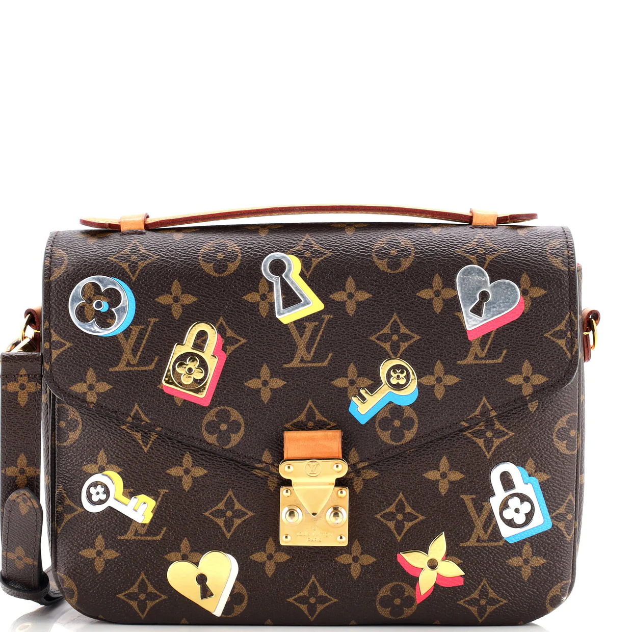 Pochette Metis Limited Edition Love Lock Monogram Canvas - Deep Luxury