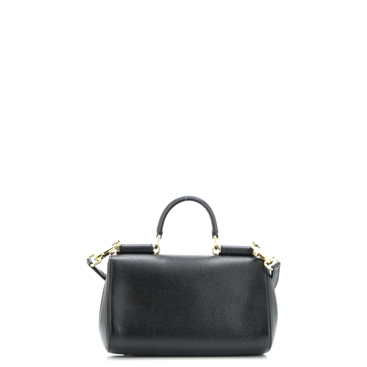East West Miss Sicily Bag Leather Small - Deep Luxury