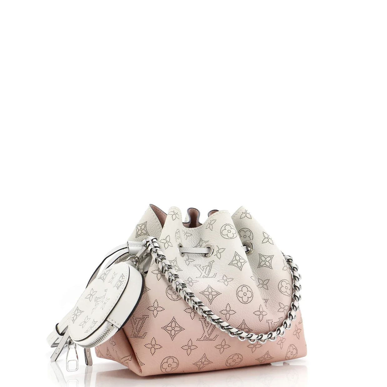 Bella Bucket Bag Gradient Mahina Leather - Deep Luxury
