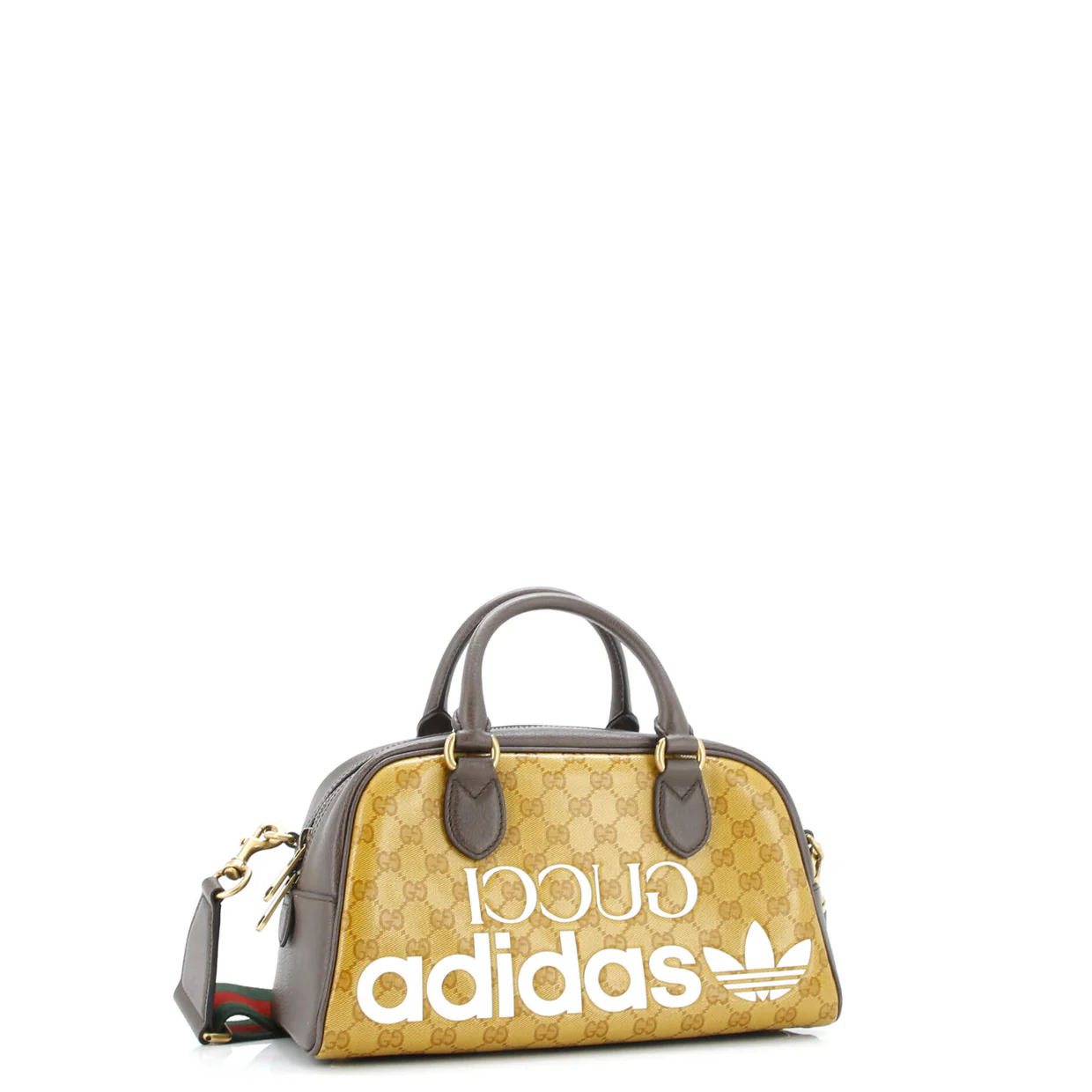 x adidas Duffle Bag GG Coated Canvas Mini - Deep Luxury