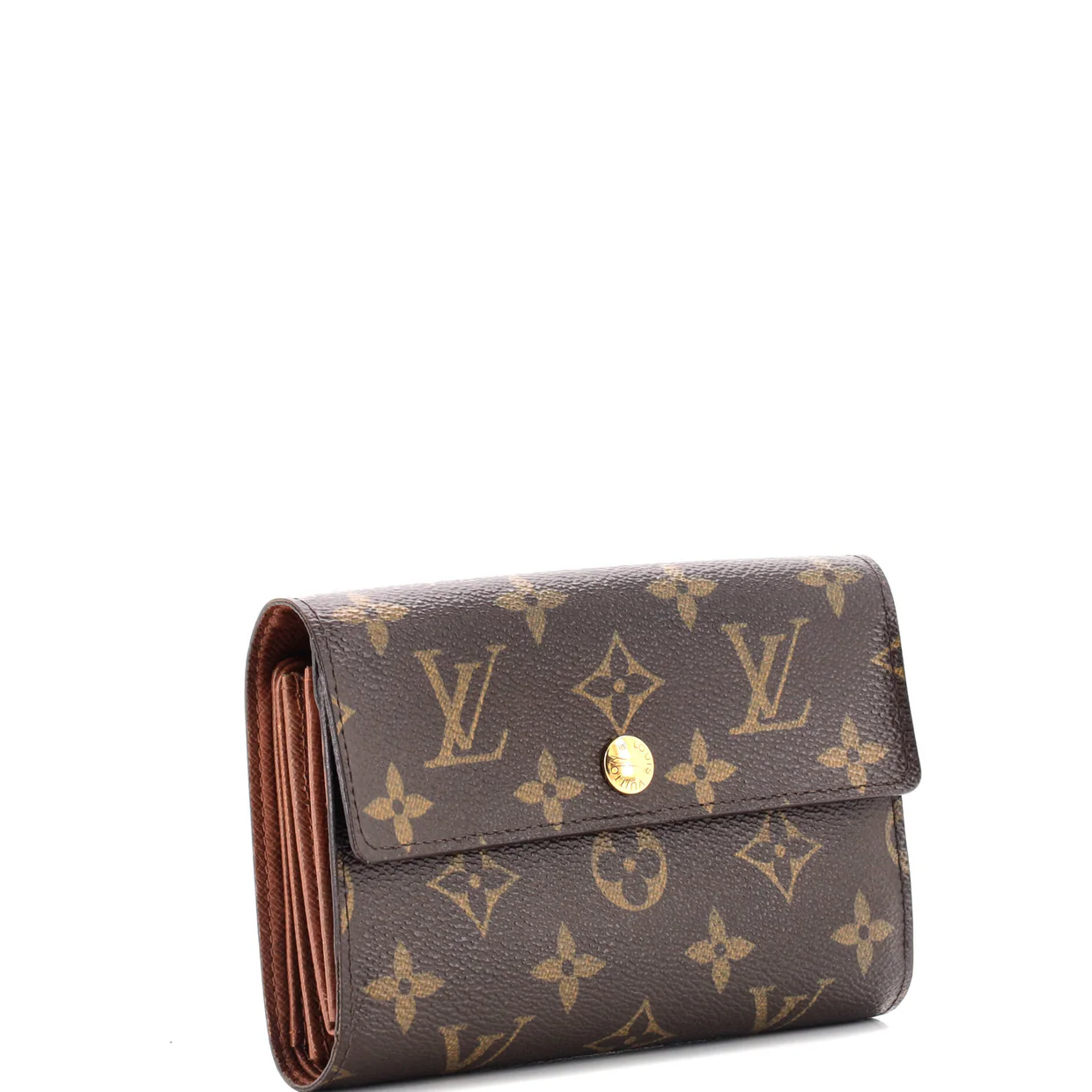 Alexandra Wallet Monogram Canvas - Deep Luxury