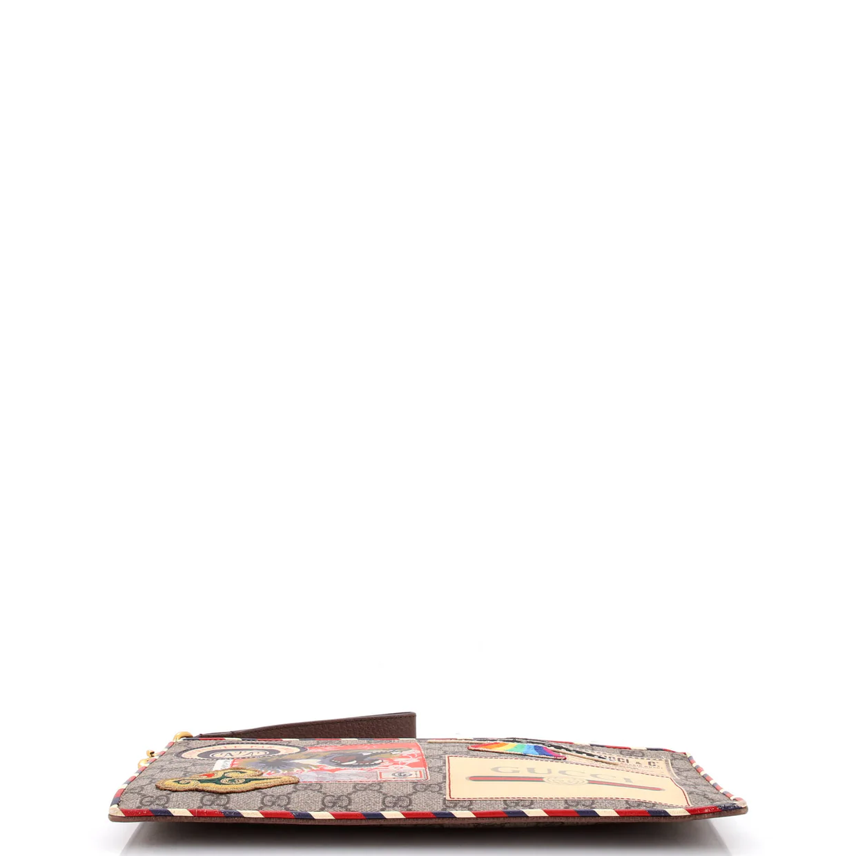 Courrier Pouch GG Coated Canvas with Applique - Deep Luxury