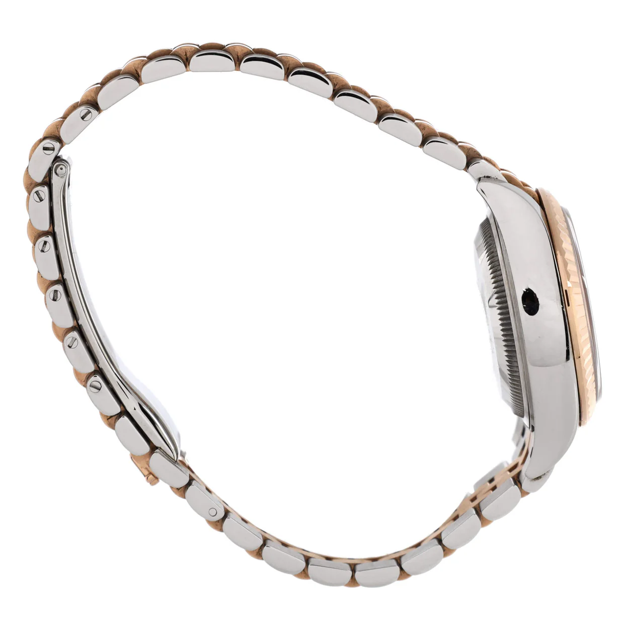 Oyster Perpetual Datejust Automatic Watch Stainless Steel and Rose Gold 28 - Deep Luxury