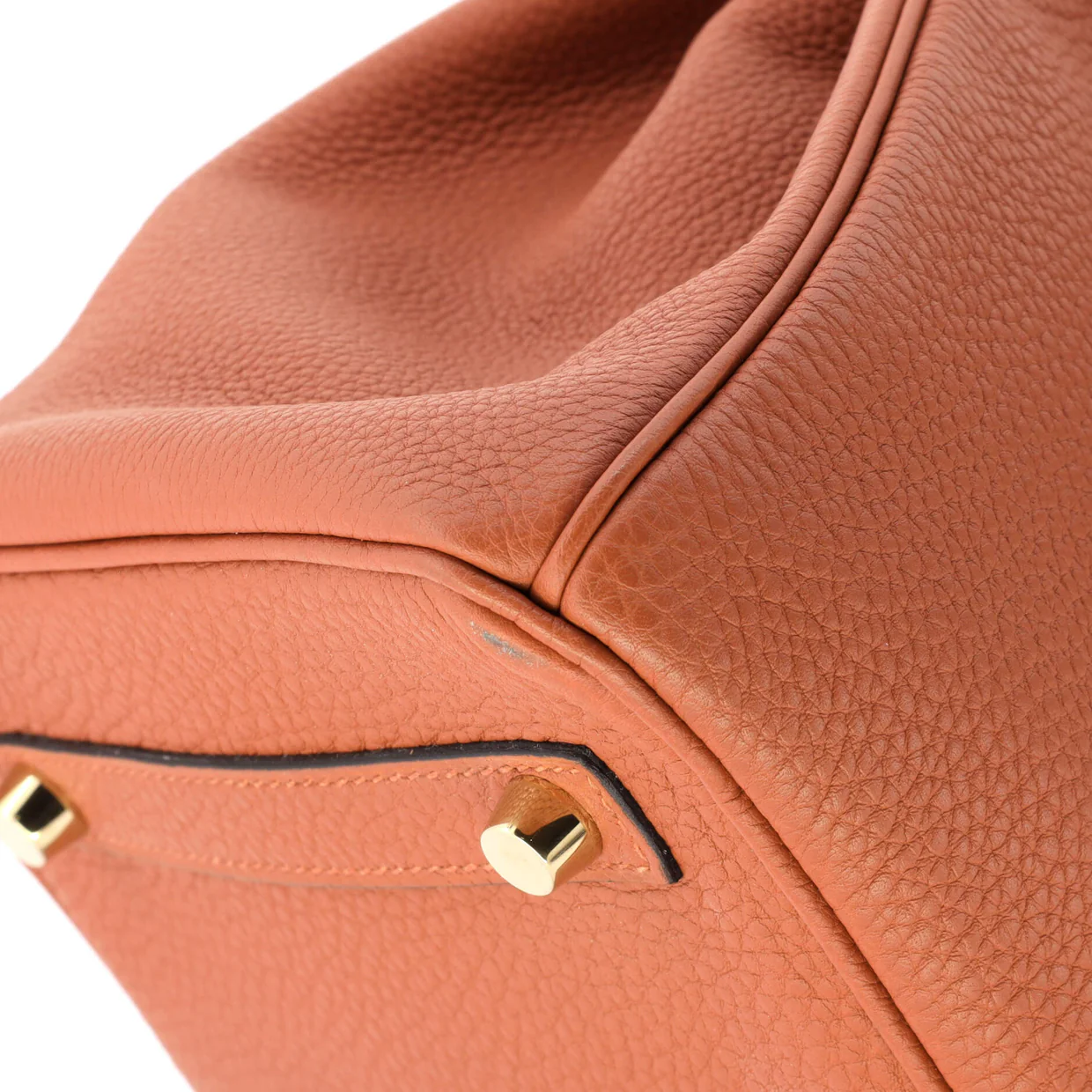 Birkin Handbag Cuivre Togo with Gold Hardware 30 - Deep Luxury