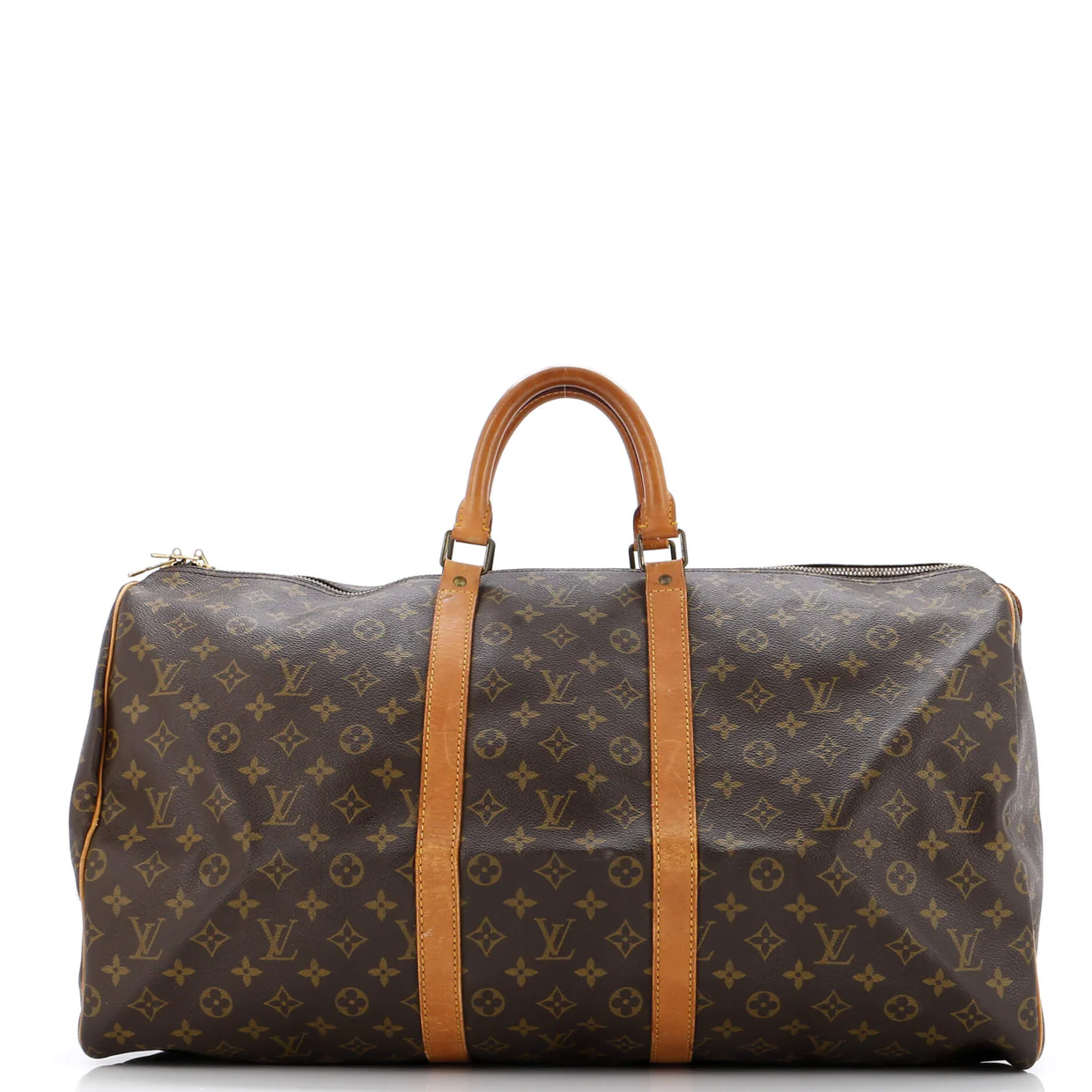 Keepall Bandouliere Bag Monogram Canvas 55 - Deep Luxury
